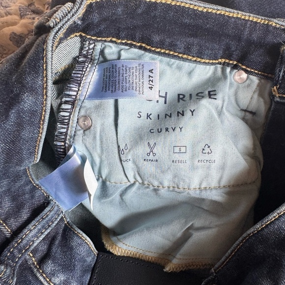 Lucky Brand Blue  high rise Skinny curvy Jeans - Picture 9 of 10